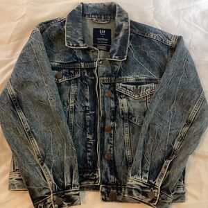 Gap Teen Blue Washed Jean Jacket